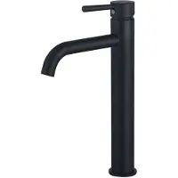 FortiFura Calvi Wastafelkraan - 33.9cm - verhoogd - opbouw - mat zwart SW377834