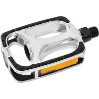 Trivio - Trekking Pedalen Anti-Slip Zilver