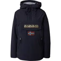 Napapijri Functionele jas 'Rainforest' marine / oranje / donkerrood / wit