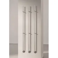 Instamat Jay Elektrische Handdoekwarmer 175cm Gepolijst Rvs - Verwarming, Radiatoren, Verticale Radiatoren - 7392102900252