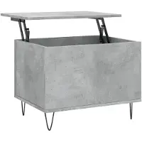 vidaXL Salontafel 60x44,5x45 cm bewerkt hout betongrijs