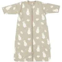 Jollein x Nijntje Slaapzak Winter Met Afritsbare Mouw 110cm Miffy&Snuffy - Olive Green - Winterslaapzak