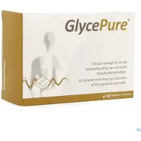 GlycePure | Bloedsuikerspiegel | Plantenextracten en vitamines | Chroom, Kaneel, Zink, Seleen & Biotine 60 St Tabletten