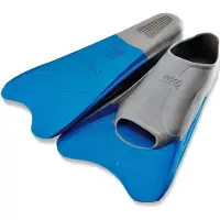 Zoggs Ultra Blue Fins, zwart EU 43-44 2022 Zwemvliezen en Paddles