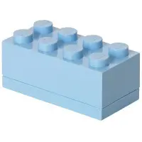 LEGO Opbergbox Lego Mini Brick 8 Licht Blauw