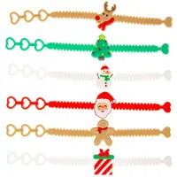 LG-Imports armbandjes kerst, set van 12