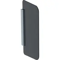Geberit Toebehoren - Scheidingswand voor urinoir, antraciet glas 115.211.CD.1