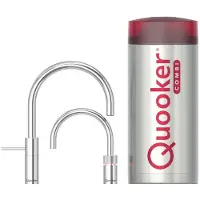 Quooker COMBI+ Nordic Round Twintaps chroom
