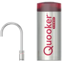 Quooker COMBI Nordic Square CHROOM inbouw kokend water kraan chroom zuinig energieklasse A | .