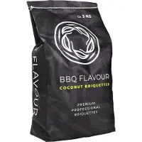 Yakiniku - BBQ Flavour Accessoire Briquettes Houtskool Coconut 3 kg - Hout - Zwart -