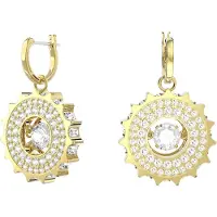 Swarovski Rota Dames Oorbellen Metaal - Goudkleurig
