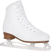 Tempish - Camila Ice - Kunstschaatsen - Schaatsen Dames - Wit - Verstevigde Enkelsteun & Stijlvol Wit Design - Maat EU 36