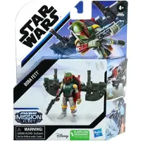 Hasbro Star Wars Mission Fleet: Boba Fett Wing Suit miniatuur actiefiguurset
