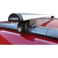 Farad Dakdragers geschikt voor Volvo V60 Cross Country 2015 t/m 2018 gesloten dakrailing – Aluminium –100kg laadvermogen – Merk