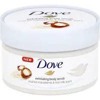 Dove Body Scrub - bodycreme - bodybutter - hydraterend - huidverzorging - 225ml