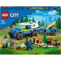 LEGO 60369 City Mobiele training voor politiehonden
