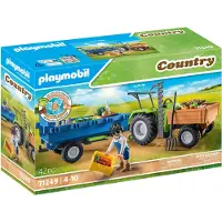 Playmobil Country 71249 Tracteur avec remorque