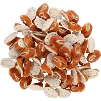 Flamingo 522204 Snack R'hide Buffelhuid Schoen Wit Met Kip 6-8cm 14,5-15gr / 75 St 1120gr