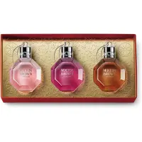 Molton Brown Bath & Body Bath & Shower Gel Baubles Festive Bauble Collection Bath & Shower Gel Delicious Rhubarb & Rose 75 ml + Bath & Shower Gel Fiery Pink Pepper 75 ml + Bath & Shower Gel Re-Charge