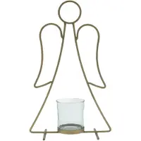 Home Society - Waxinelichthouder 'Annaheim' (L) - Goud