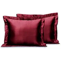 Eleganzzz Beauty Skin Care Kapselsloop - bordeaux 60x70cm - Set van 2