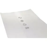 Deiss Plastic zak 950 l LD-PE transparant 60 µm B900/600xL1800mm, Afvalzak, Transparant