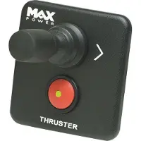 Max Power zwart Bedieningspaneel voor Boegschroef met Joystick