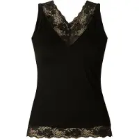 ES&SY top met kant zwart female | Maat: 42