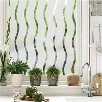 Homewell Raamfolie HR++ 60x200 - Isolerend & Zonwerend - Anti inkijk - Statisch - Golven