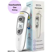 BINTOI X200 - Thermometer voorhoofd - Oorthermometer - Koortsthermometer