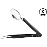 K-Pro pincet met vergrootglas 1 St