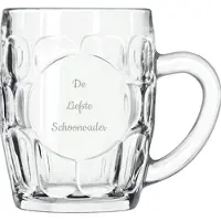 Libbey Gegraveerde Bierpul 55cl De Liefste Schoonvader