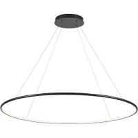 Fantasia ANNU LED Pendel 1 ring 64W 2240Lm SMD 3000K dimbaar ø1200mm zwart X