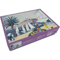 Bekking & Blitz - Puzzel - 1.000 stukjes - Kunst - Gezicht op het casino in Cannes - Kees van Dongen - Singer Museum Laren