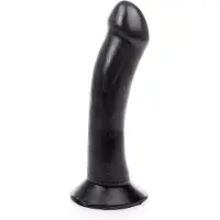 HUNG System - Bugzy - Dildo - Met Vac-U-Lock - 23 cm - Zwart