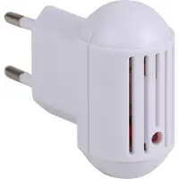 Sunnydays Ultrasone muggen/muskieten verjager - wit - elektrisch - 12 x 3 x 22 cm - 220-250V