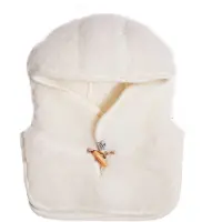 Alwero Balaclava button Hoodik Naturel 5-8 year