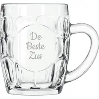 Libbey Gegraveerde Bierpul 55cl De Beste Zus