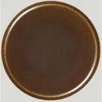 Rak EASE bord platte coupe - roest - ROEST d 24 cm