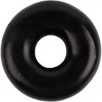 CHISA GK Power - Fat O Cockring - Rekbaar - Zwart 54 mm
