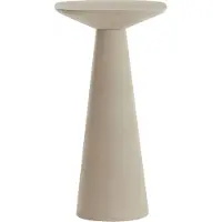 Light & Living Bijzettafel Abala - 28cm - Mat Crème