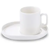 Korkmaz Espresso kopjes met schoteltjes set - A8699