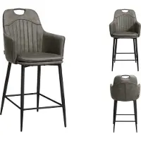 MX Sofa Barstoel Morris | kleur: Antraciet | per 2 stuks
