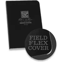 Rite in the rain Field Flex Memo Book 3.5 x 5, zwart