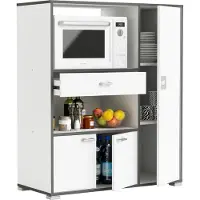 Young Furniture Keukenkast Buzz 112 cm hoog wit