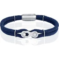 LGT JWLS Armband - Locomotief Blauw-19cm