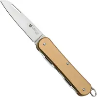 FOX Vulpis KA-VP130-3BR, 3 Tools, Aluminium Bronze, Zwitsers zakmes, Knivesandtools Exclusive