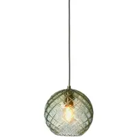 It´s about RoMi Glazen hanglamp Venice, dimbaar, groen, Woon-/ Eetkamer, Glas, Vintage, hanglamp