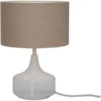 It's About Romi LED Tafellamp Reykjavik | 1X E27 Max 60W | Dark Linen