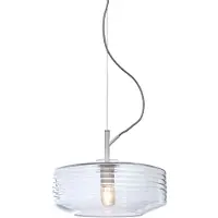 It's About Romi Hanglamp Verona, dimbaar, helder / transparant, Woon-/ Eetkamer, Glas, Design, hanglamp